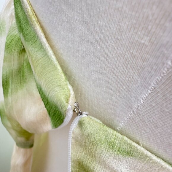 Line & Dot Green Tie-Dye Maxi Dress XS - Picture 5 of 10